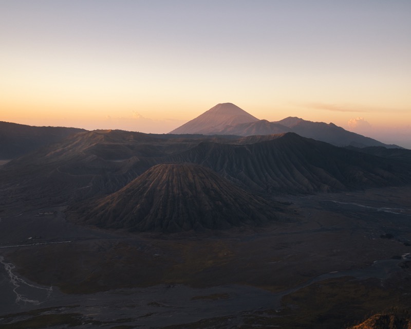 Mount Bromo, Java indonesia, volcano sunrise